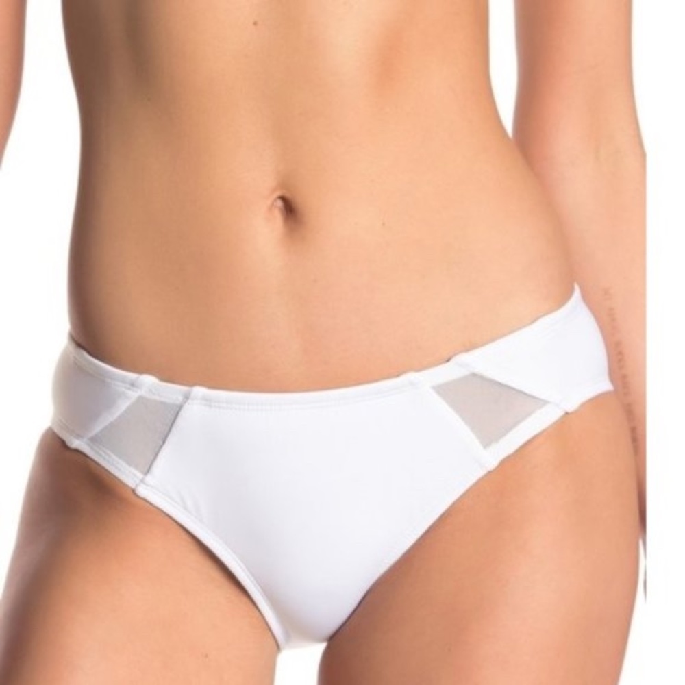 NWOT Mossimo Del Mar Mesh Panel Bikini Bottom